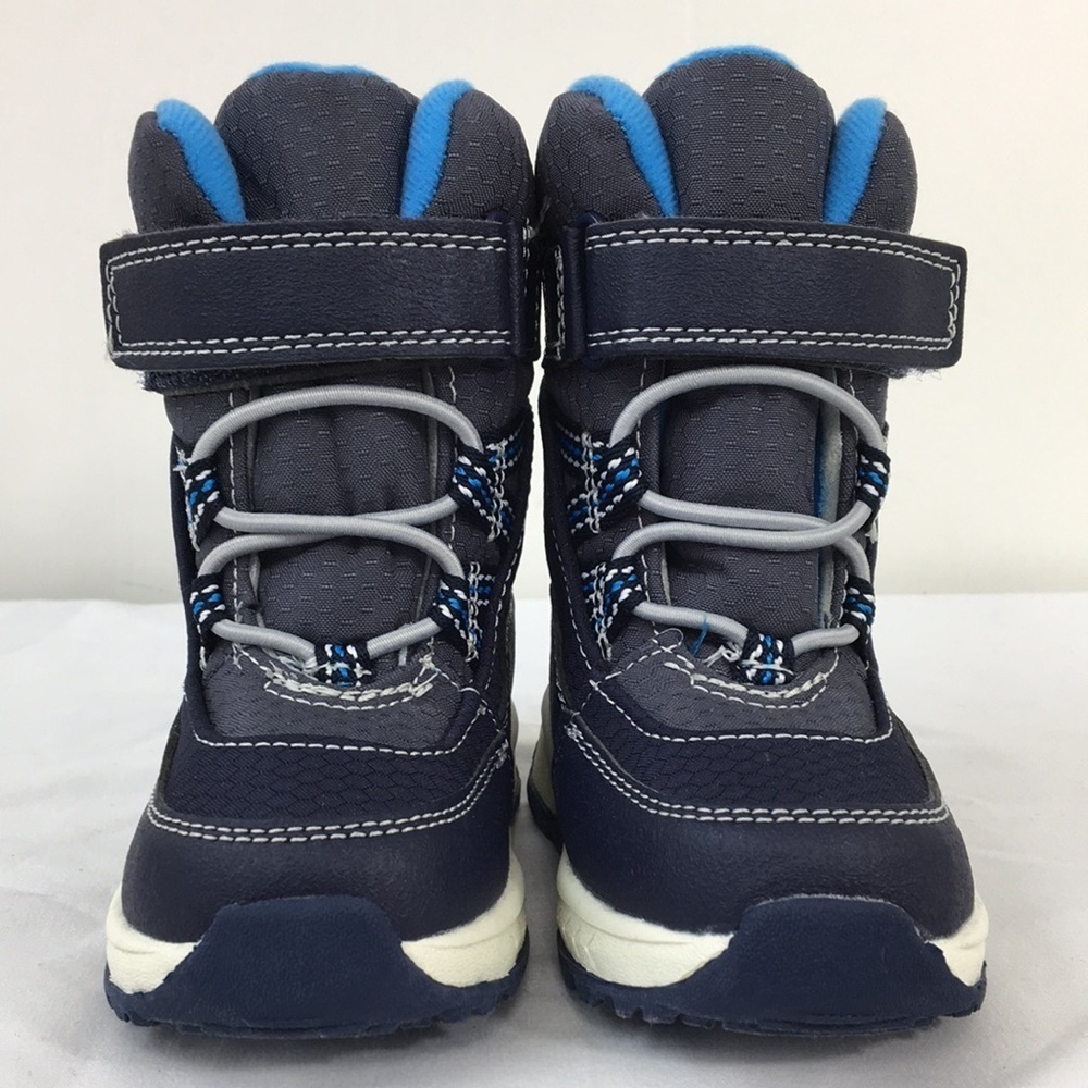Carters Unisex Uphill Navy Snow Boot Size 5 Brand NEW With Tags